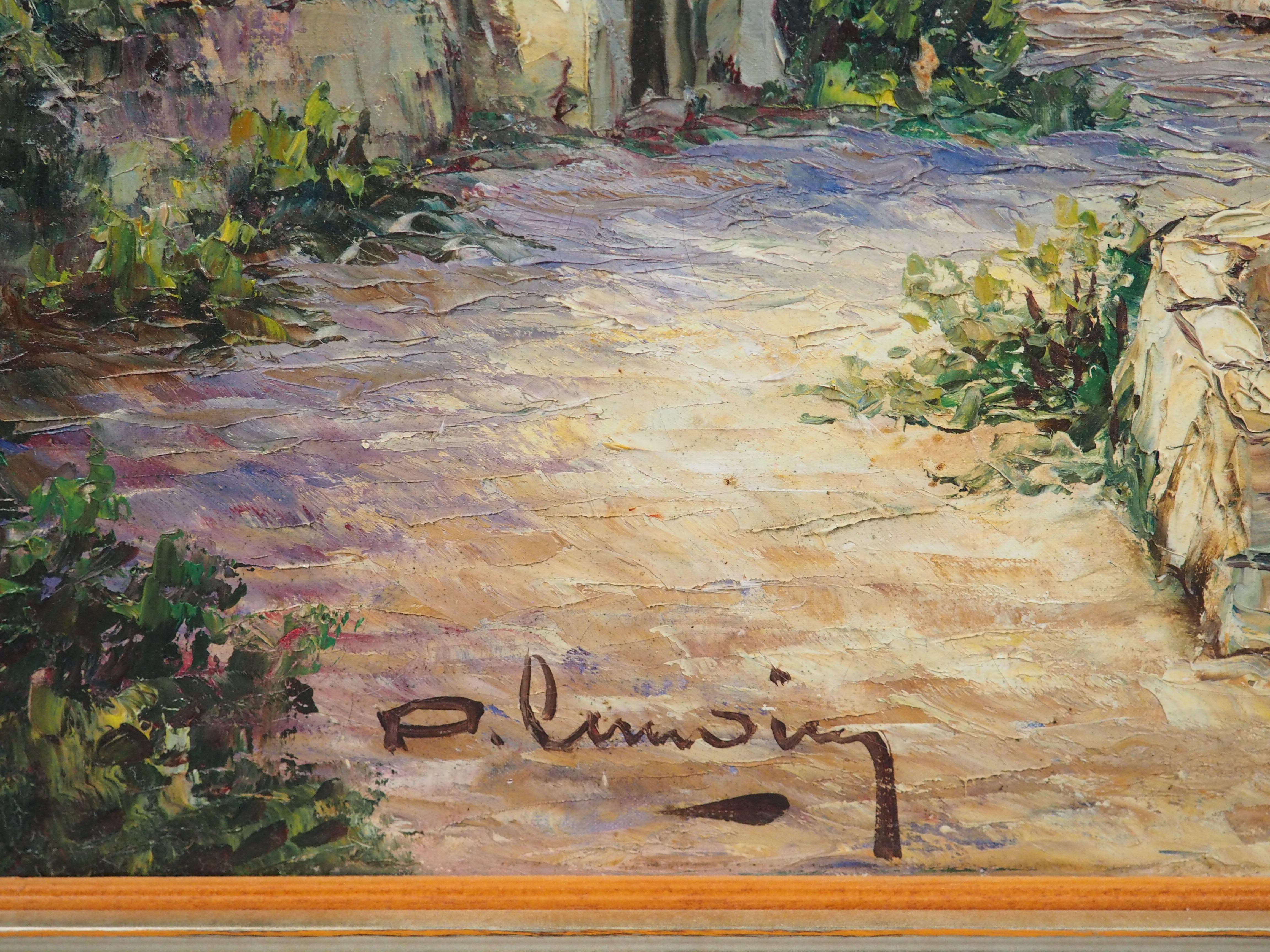 Ölgemälde von L'Esterel an der Côte d'Azur aus der Mitte des Jahrhunderts, P. Lemoine im Angebot 4