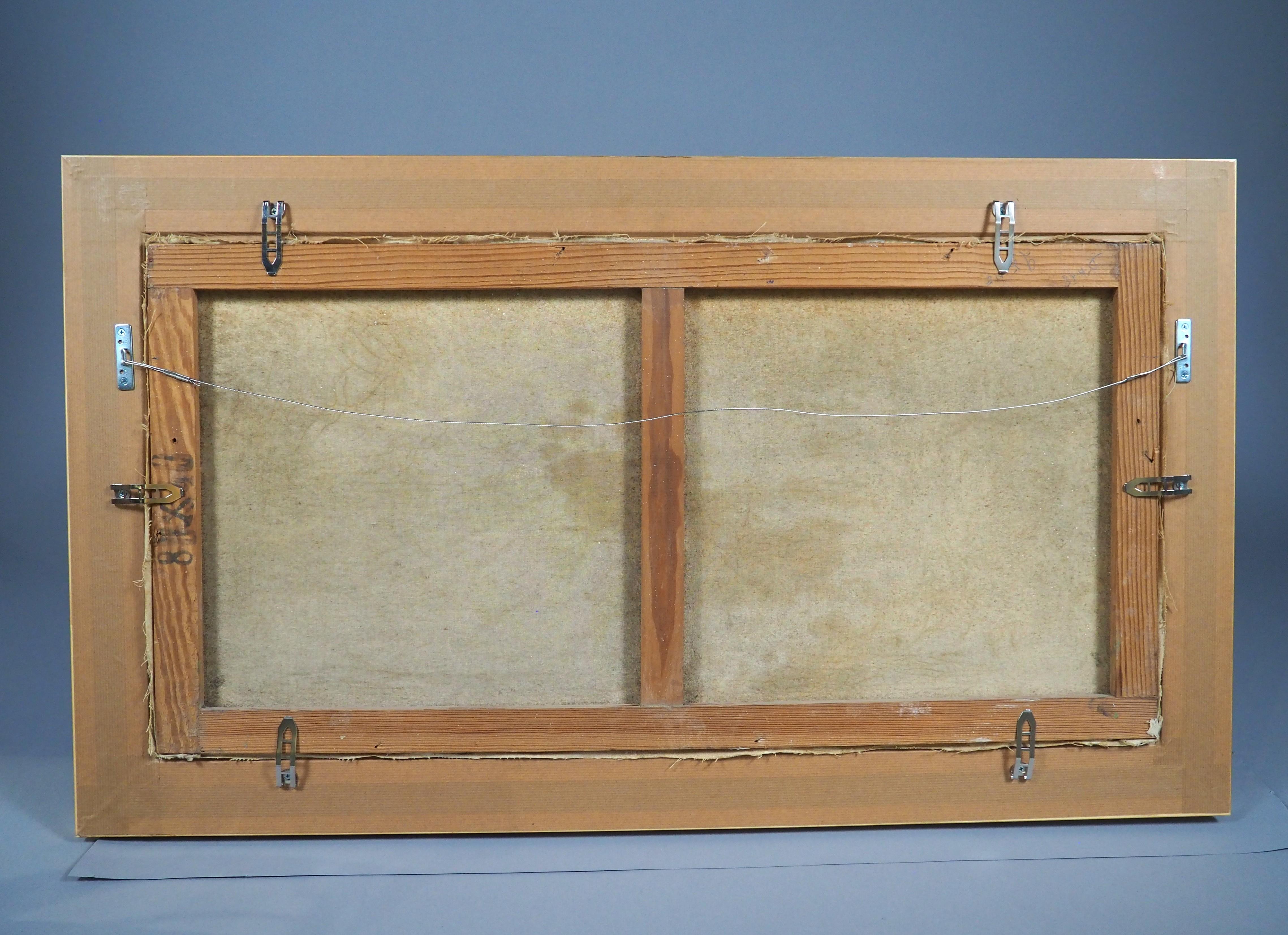 Ölgemälde von L'Esterel an der Côte d'Azur aus der Mitte des Jahrhunderts, P. Lemoine (Französisch) im Angebot