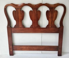 Mid-Century Oldtowne Solid Cherry Georgian Style Twin Size Headboard