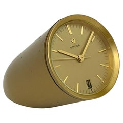 Omega Mid Century Electro-Mechanical 'Rocketline' Desk Clock 