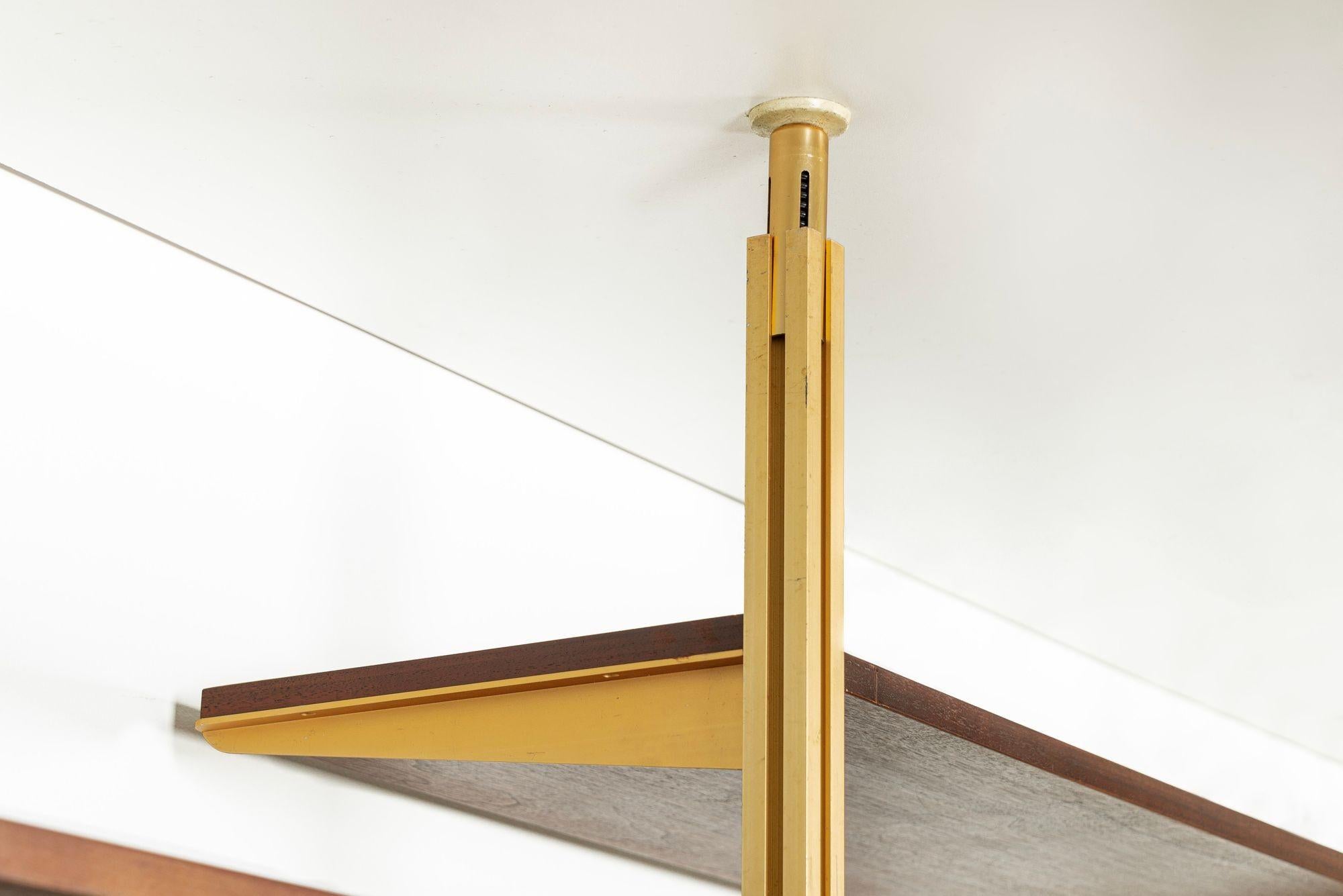 Scaffalatura e libreria modulare Omni Wood di George Nelson, metà secolo. in vendita 8