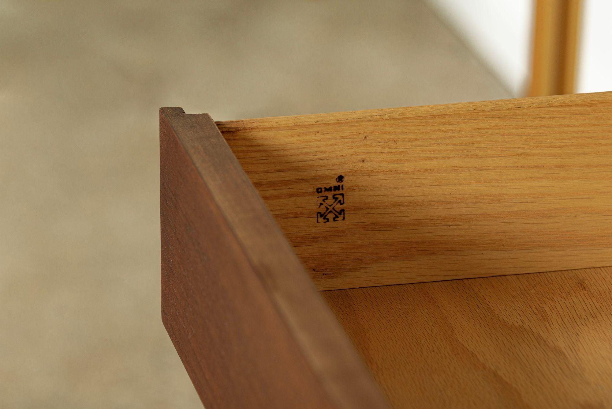 Scaffalatura e libreria modulare Omni Wood di George Nelson, metà secolo. in vendita 10