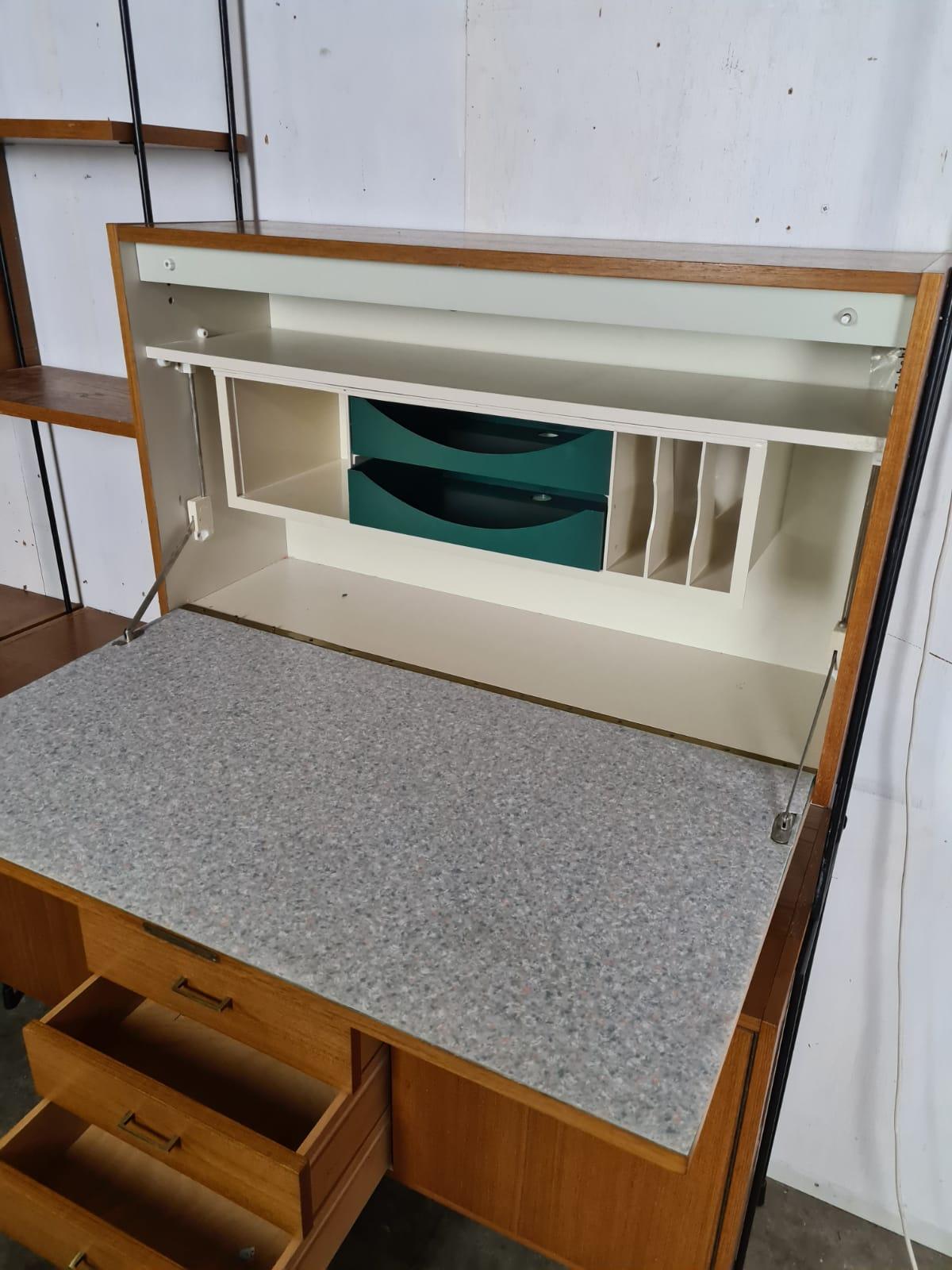 Omnia Wandschrank von Ernst Dieter Hilker, 1960er Jahre (Deutsch)