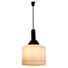 Mid-Century Opal Glass Ceiling Lamp by Stilnovo, Italy, 1960s