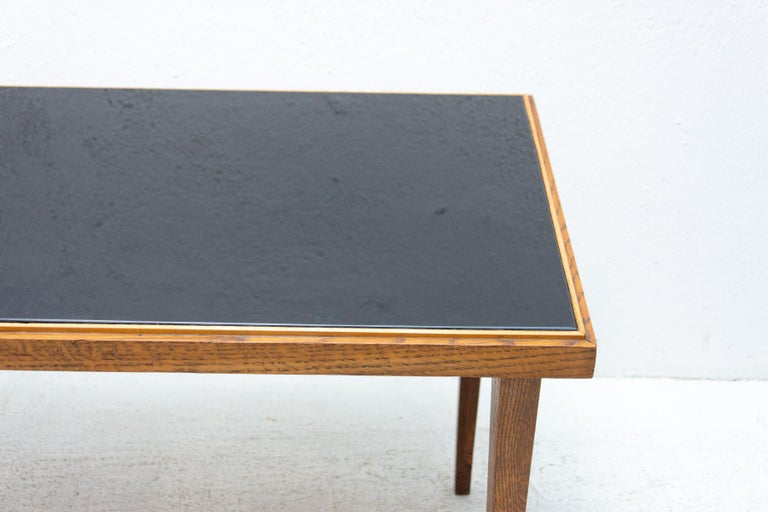  Mid century opaxite glass coffee table, 1960´s, Czechoslovakia For Sale 5