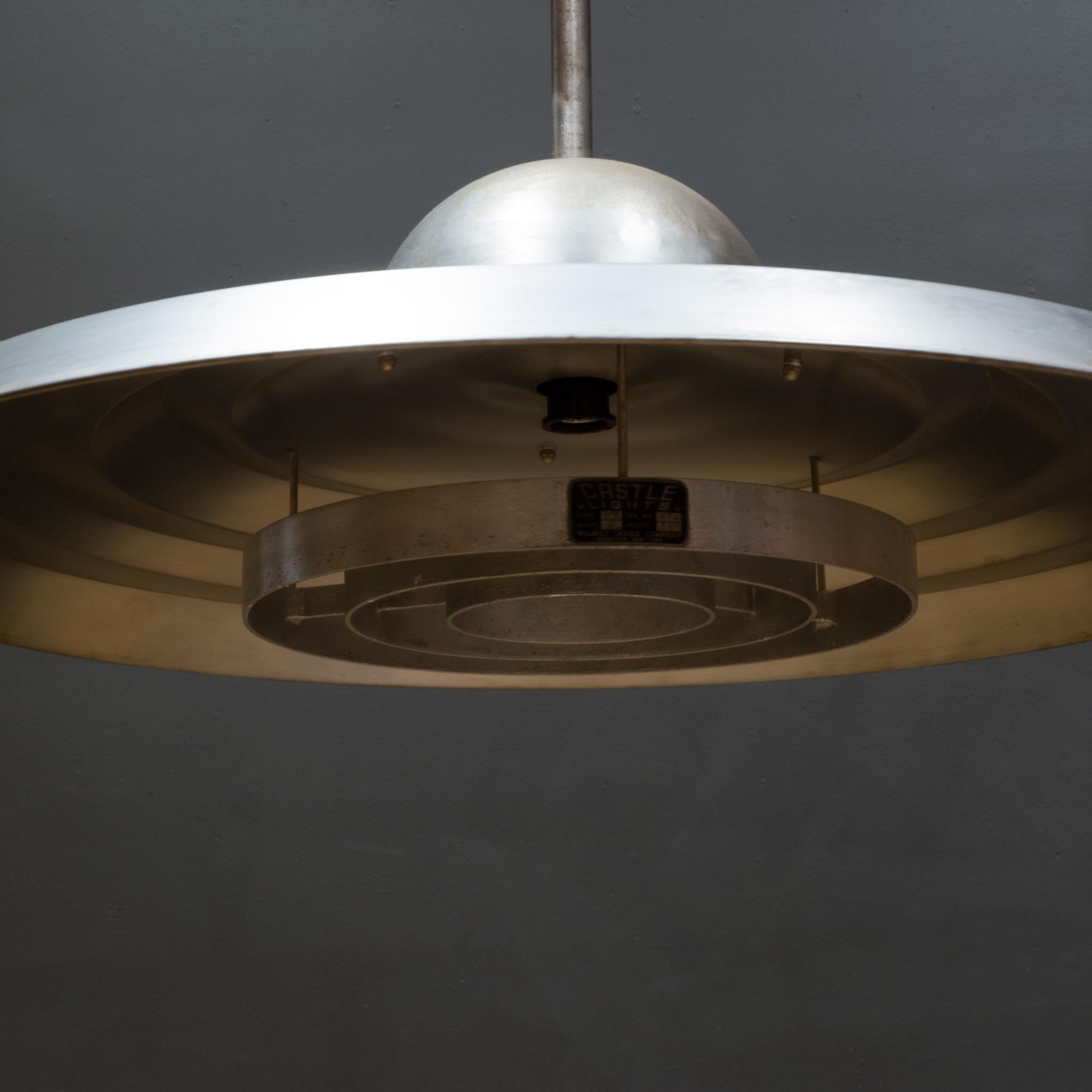 20th Century Mid-century Operating Room Chandelier c.1950 For Sale