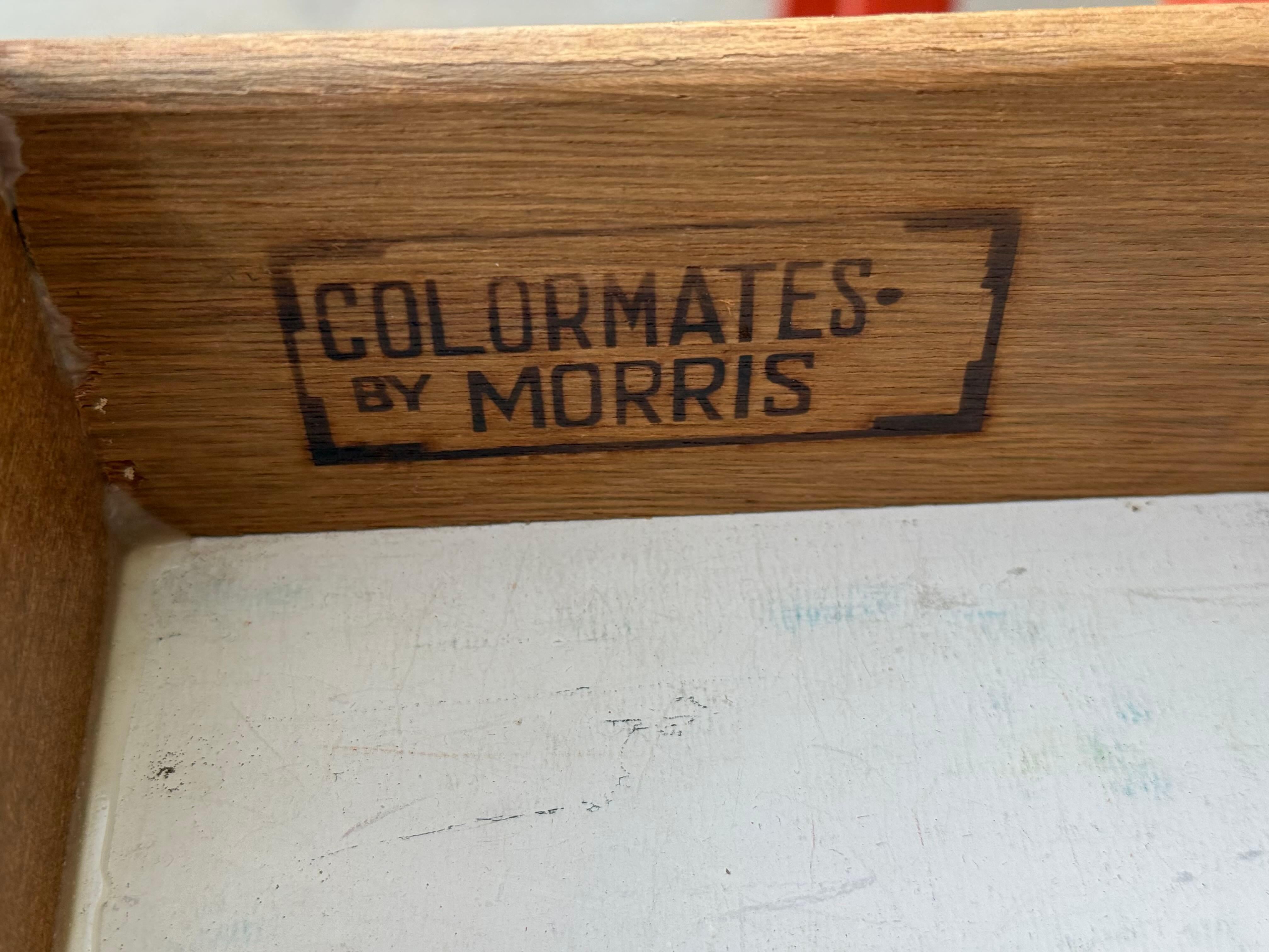 Mid-Century Orange Campaign Desk, Circa 1960s For Sale 7