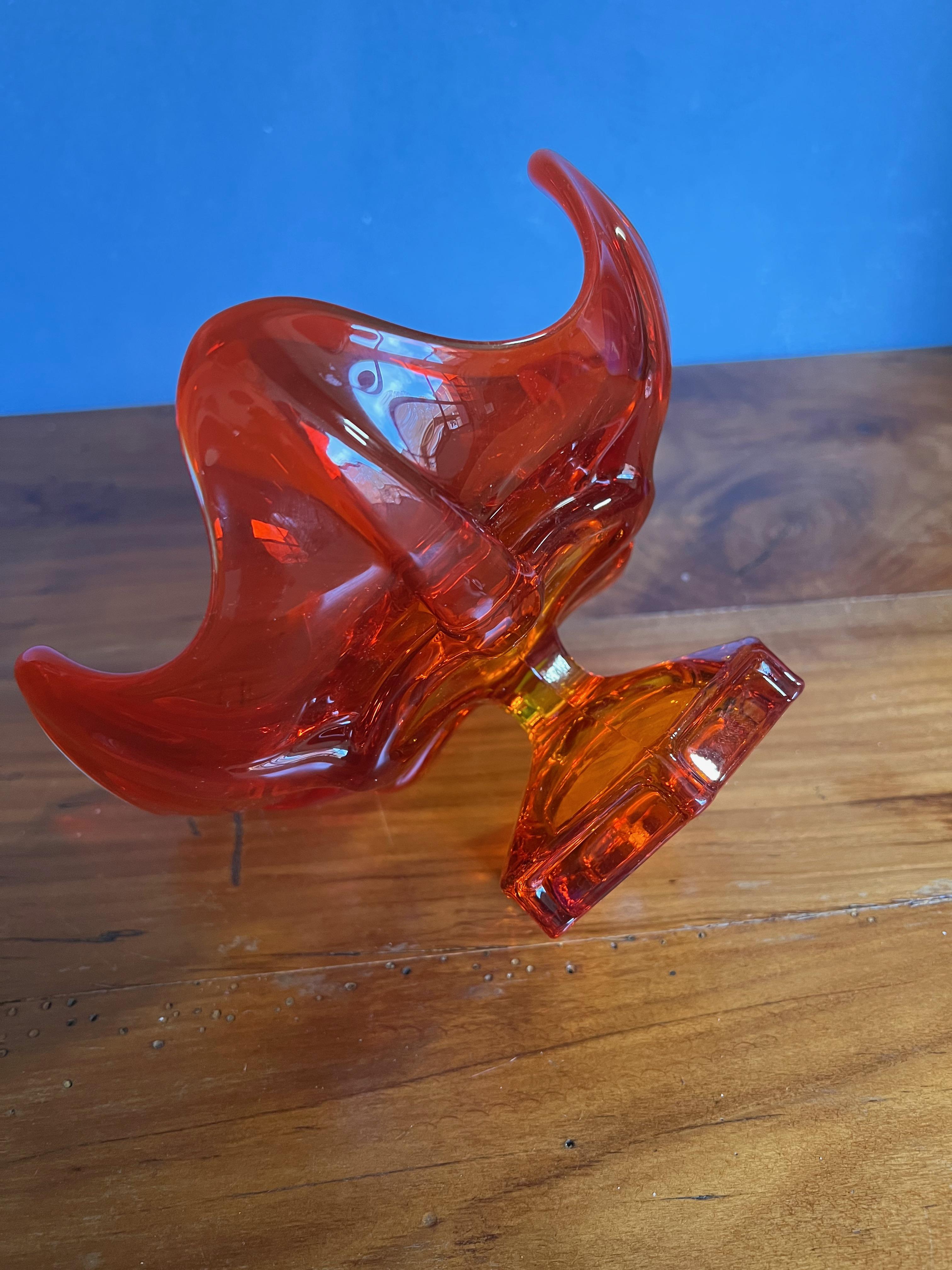 orange viking glass