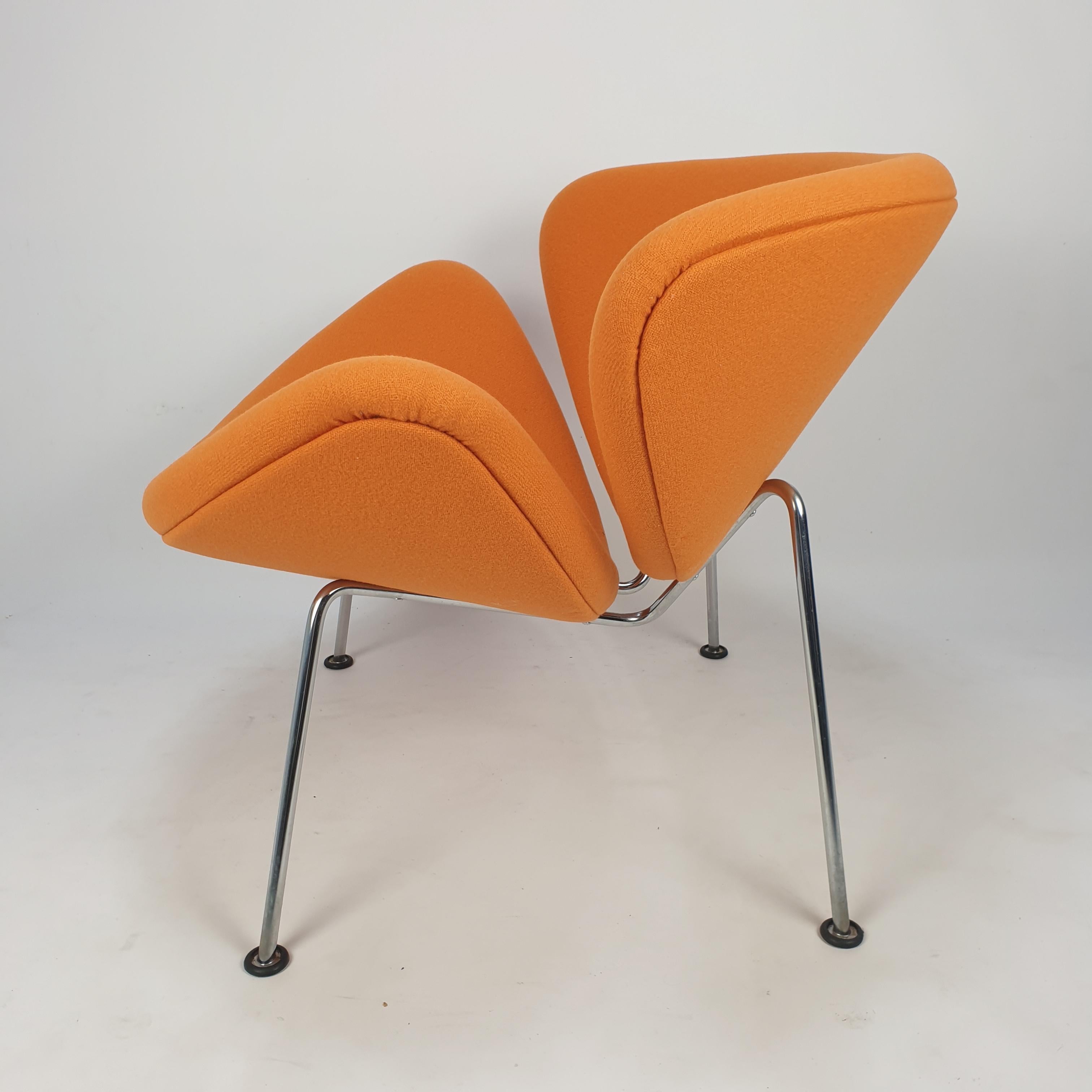 Dutch Mid Century Orange Slice Chair by Pierre Paulin for Artifort, 1980s