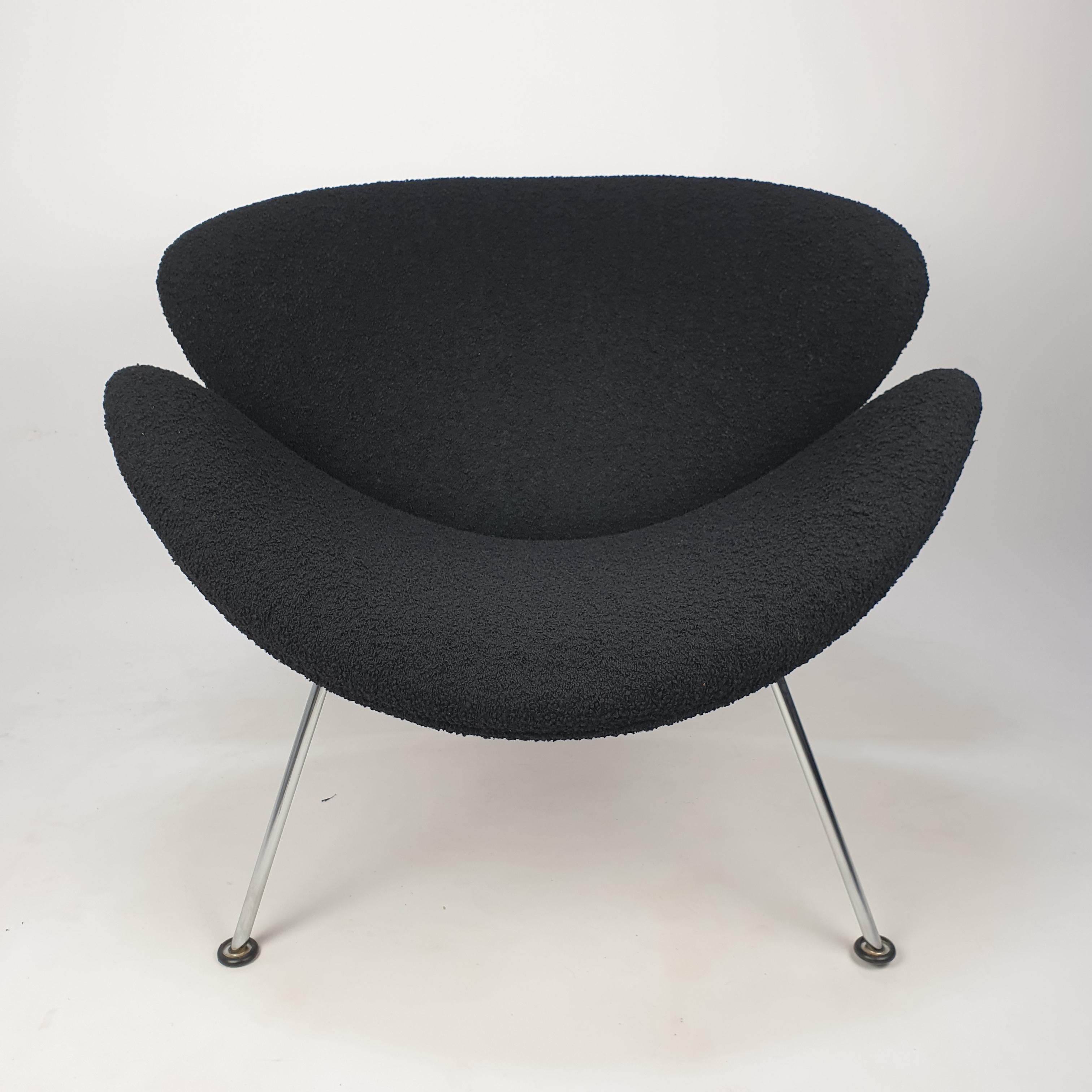 Mid-Century Modern Mid Century Orange Slice Chair by Pierre Paulin for Artifort, 1980s For Sale