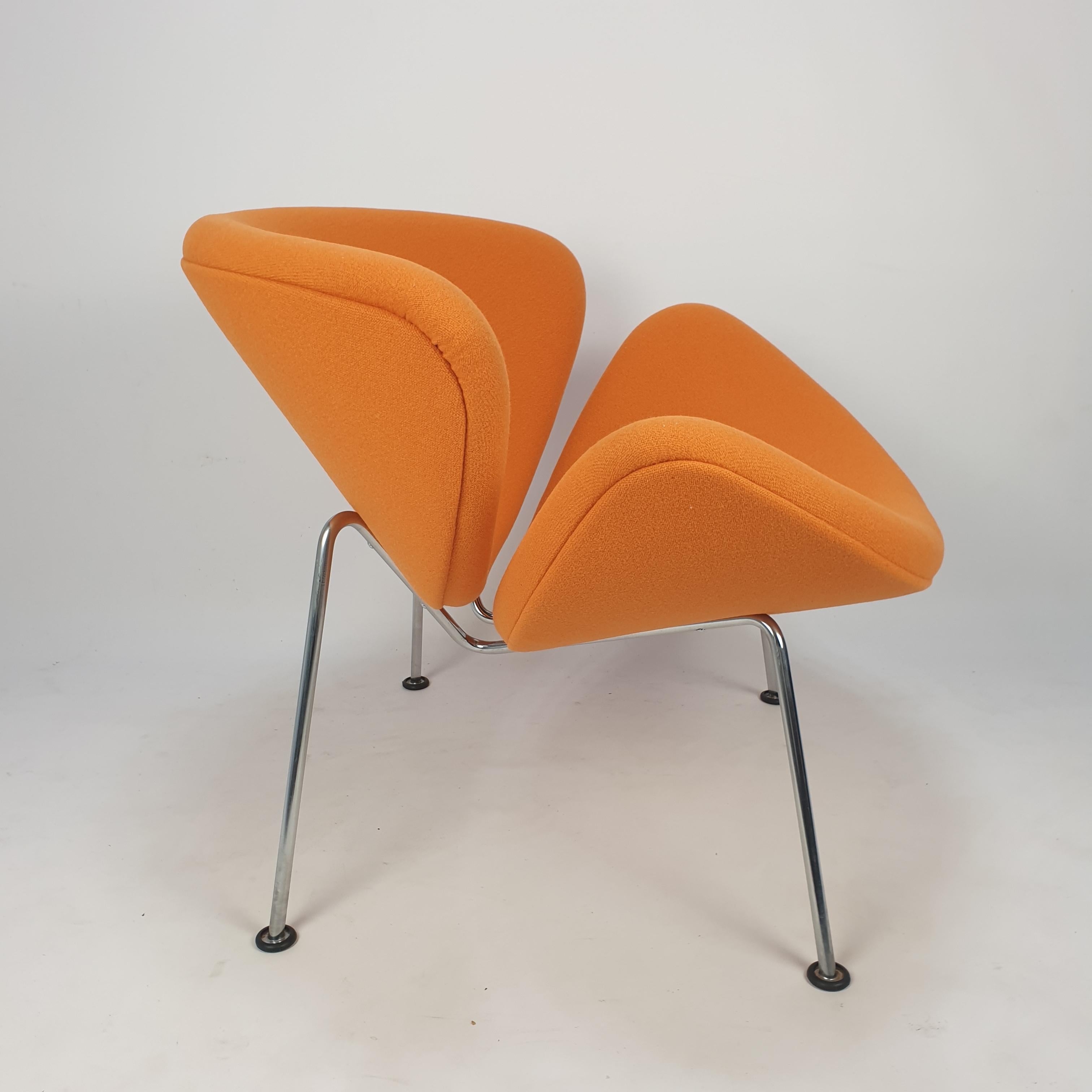 Woven Mid Century Orange Slice Chair by Pierre Paulin for Artifort, 1980s