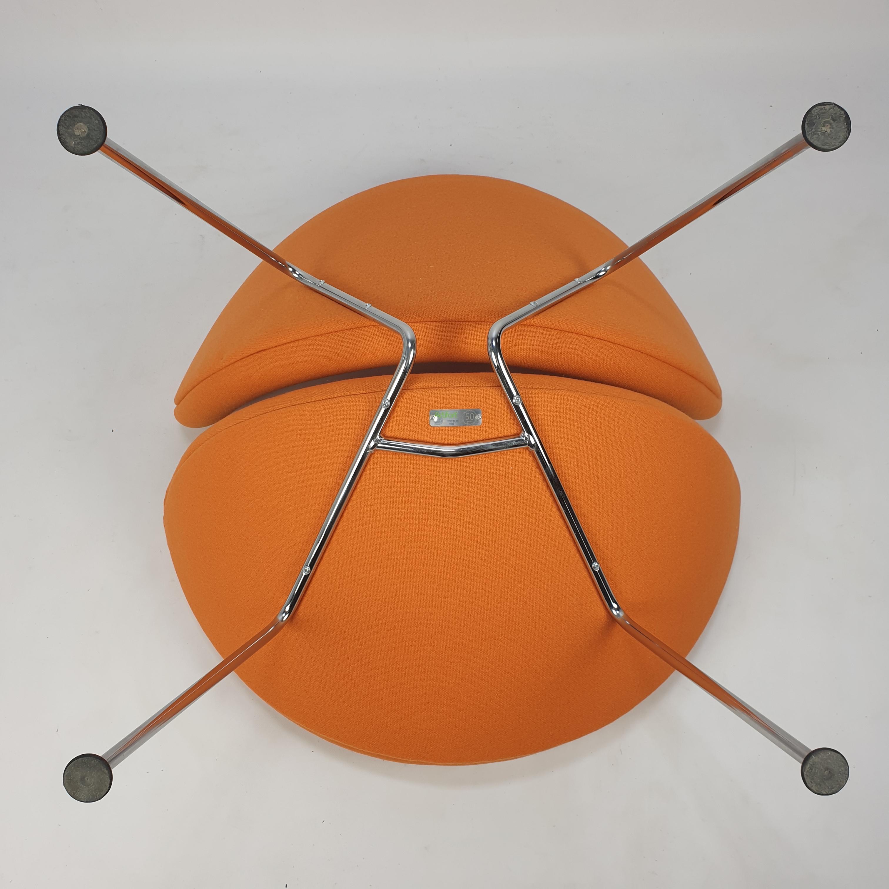 Mid Century Orange Slice Chair by Pierre Paulin for Artifort, 1980s 1