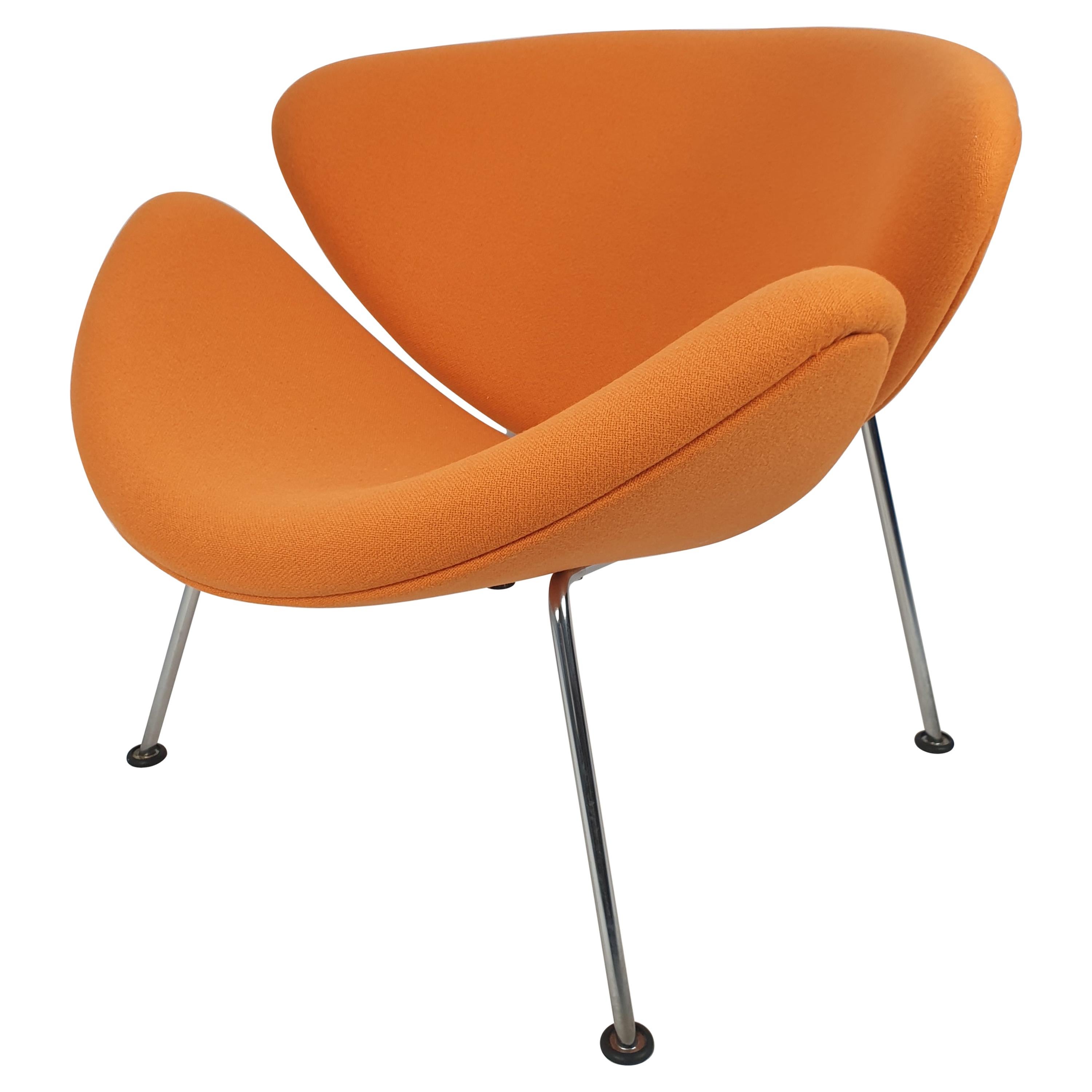 Mid Century Orange Slice Chair by Pierre Paulin for Artifort, 1980s