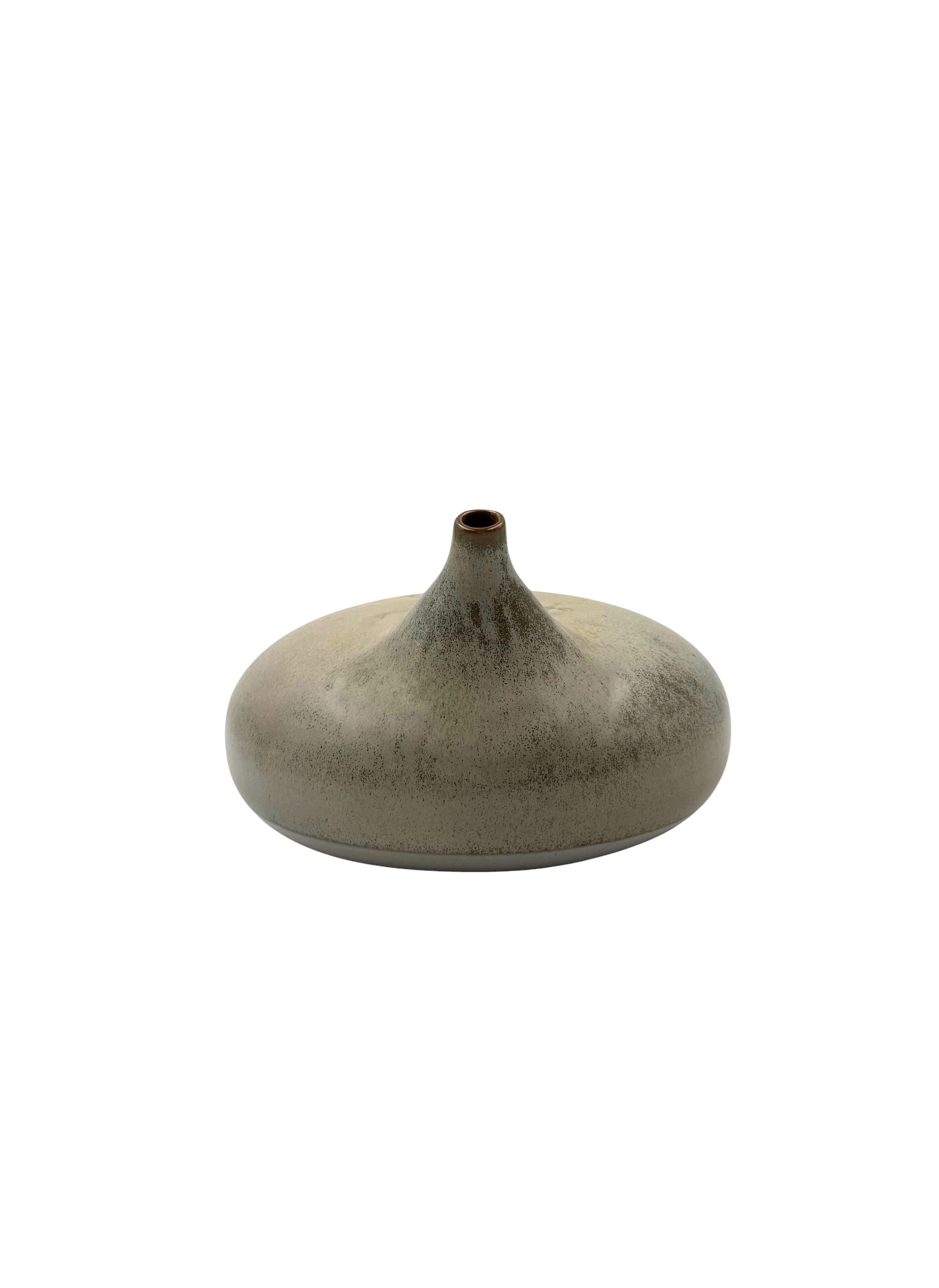 Mid-century organic modern gres vase, Franco Bucci Italy ca. 1970 in vendita 4