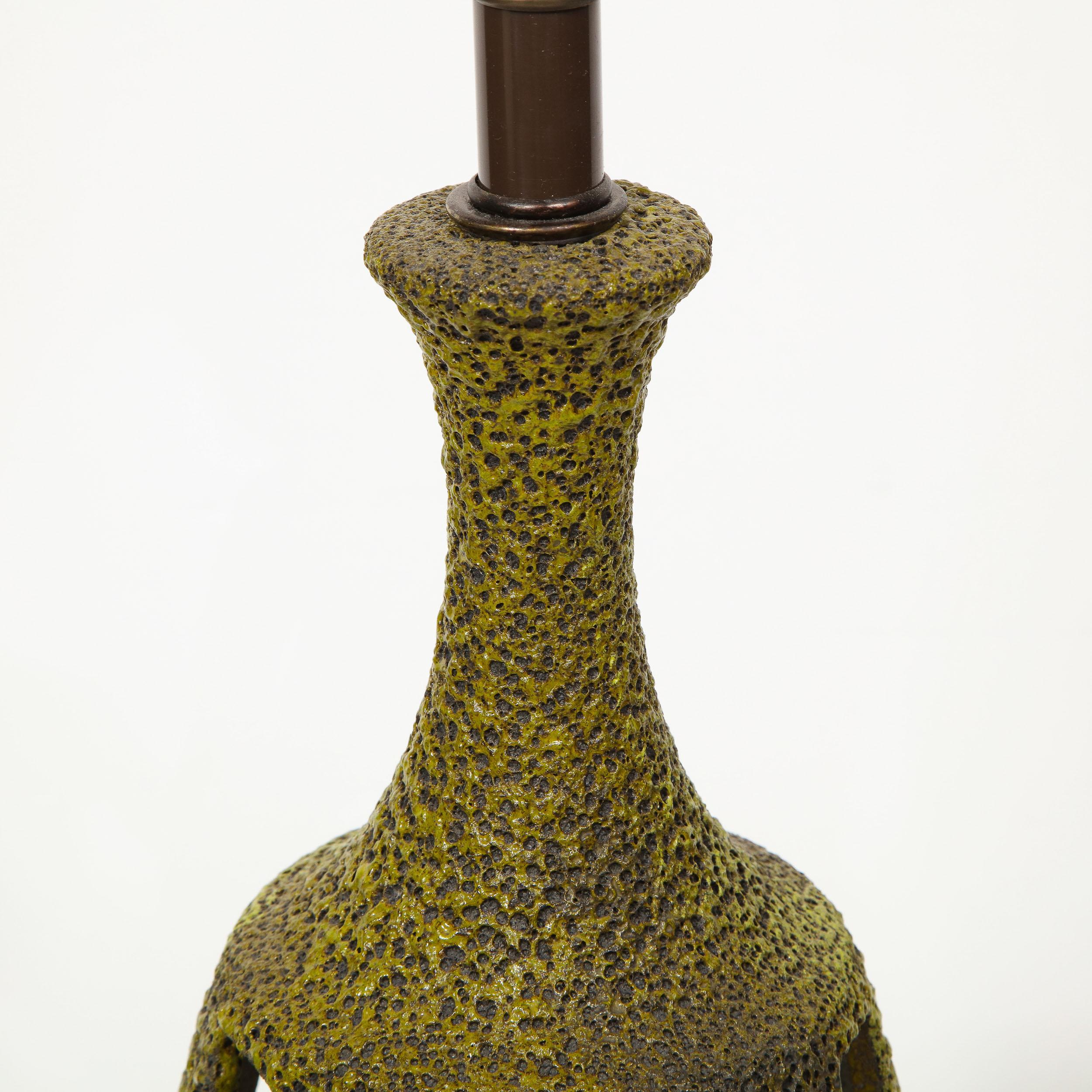 Mid-Century Modern Midcentury Organic Modern Sculptural Latticework Table Lamp