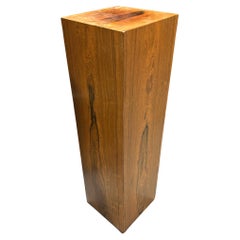 Mid Century Organic Modern Wooden Art or Sculpture Pedestal