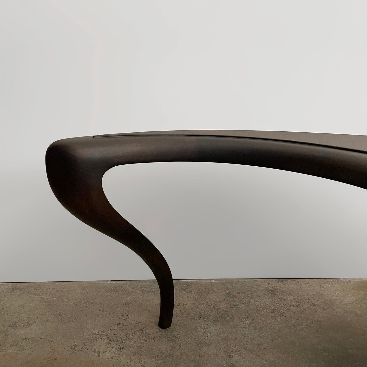 Table basse organique en forme d'orbe zoomorphe du milieu du siècle dernier Bon état - En vente à Los Angeles, CA