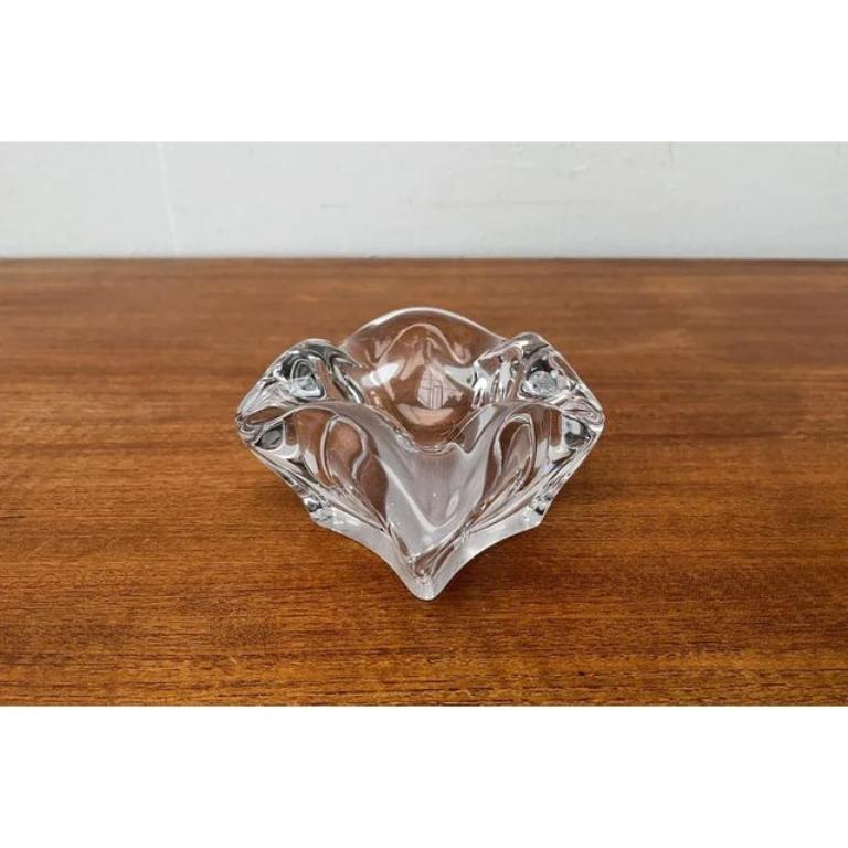 Mid-Century Modern Mid-Century Organically Shaped Glass Ashtray or Bowl, 1960s For Sale