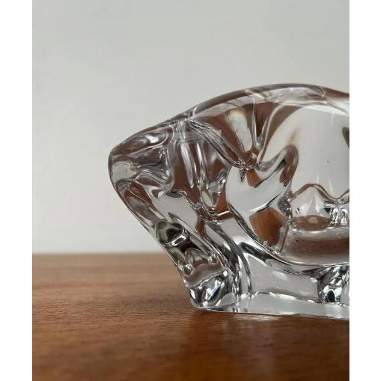 Mid-Century Organically Shaped Glass Ashtray or Bowl, 1960s For Sale 2