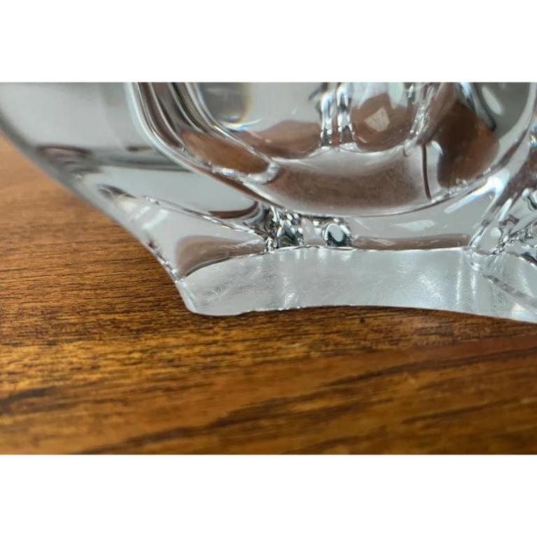 Mid-Century Organically Shaped Glass Ashtray or Bowl, 1960s For Sale 3