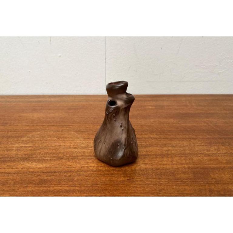 XX secolo Vaso di Studio Pottery di Montanus & Remy, 1960, a forma organica, di metà secolo in vendita