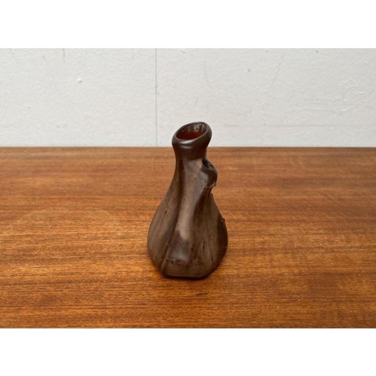 Ceramica Vaso di Studio Pottery di Montanus & Remy, 1960, a forma organica, di metà secolo in vendita