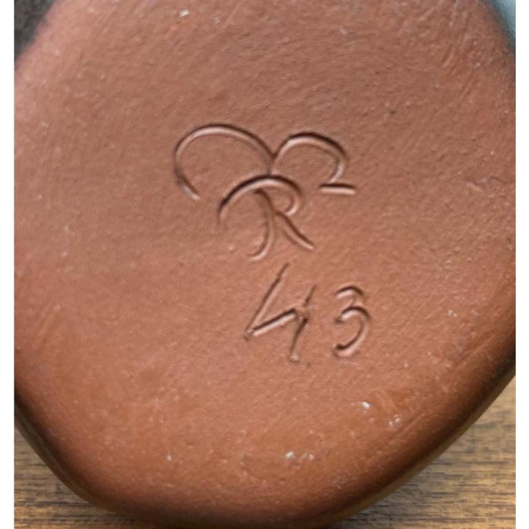 Vaso di Studio Pottery di Montanus & Remy, 1960, a forma organica, di metà secolo in vendita 1