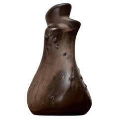 Vaso di Studio Pottery di Montanus & Remy, 1960, a forma organica, di metà secolo