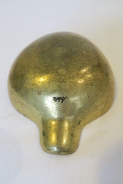 Midcentury Original Auböck Ashtray and Extinguisher Made from Brass