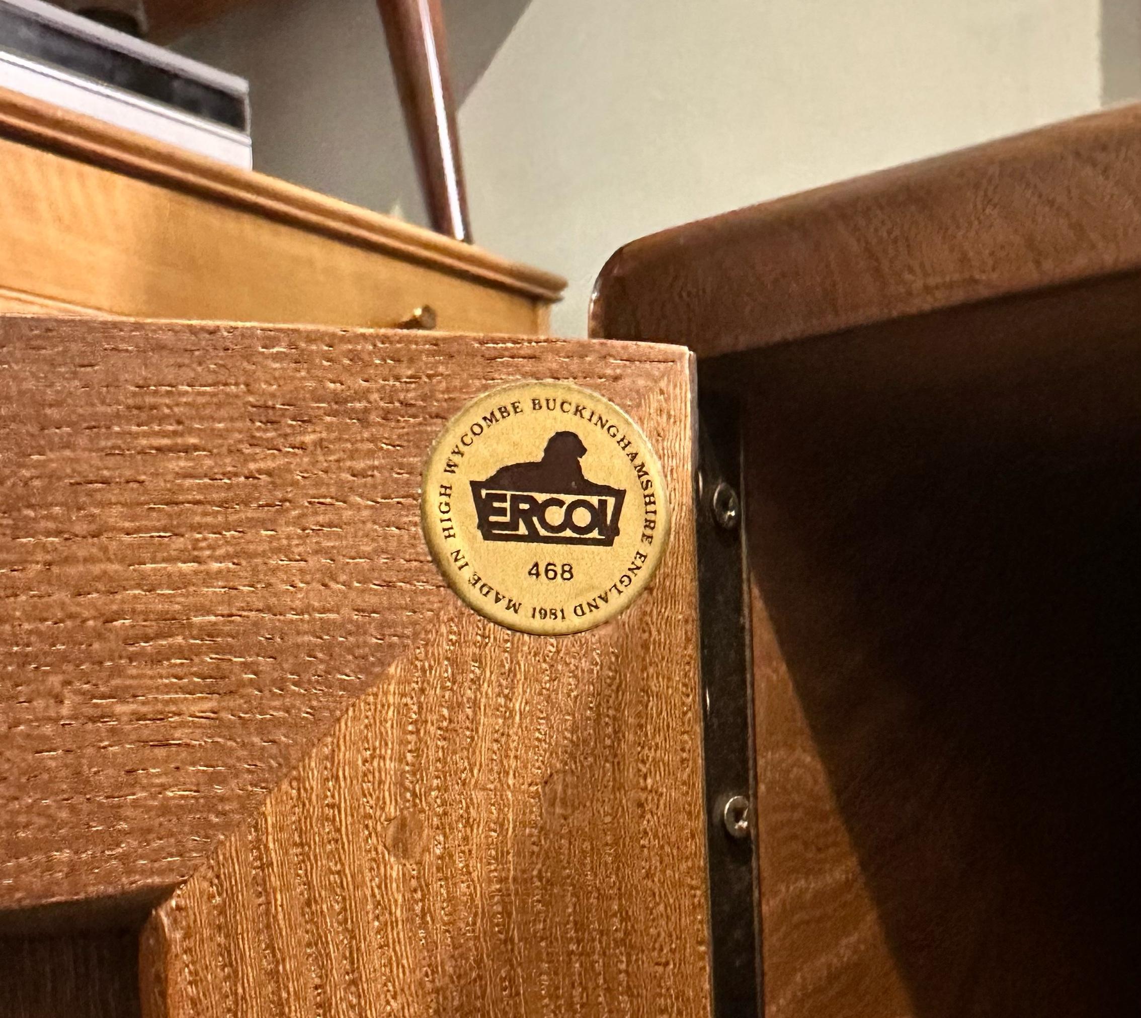 Mid Century Original Vintage 1960s Solid Elm Sideboard by Ercol 4