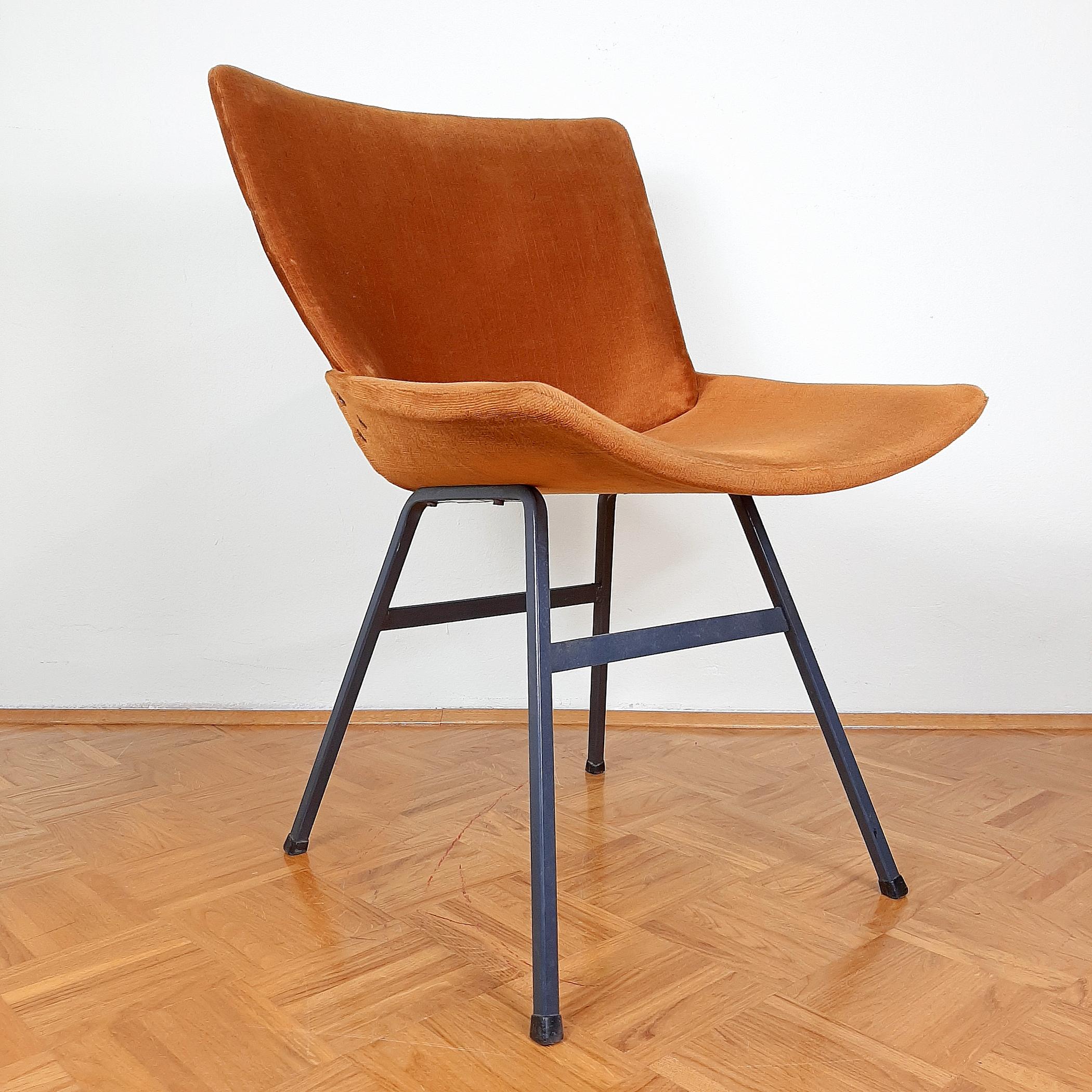Presenting an original designer chair crafted by the renowned Yugoslav designer, Niko Kralj, this piece is an epitome of mid-century design excellence. Produced in Yugoslavia during the 1960s by the esteemed Stol Kamnik factory, this chair is part