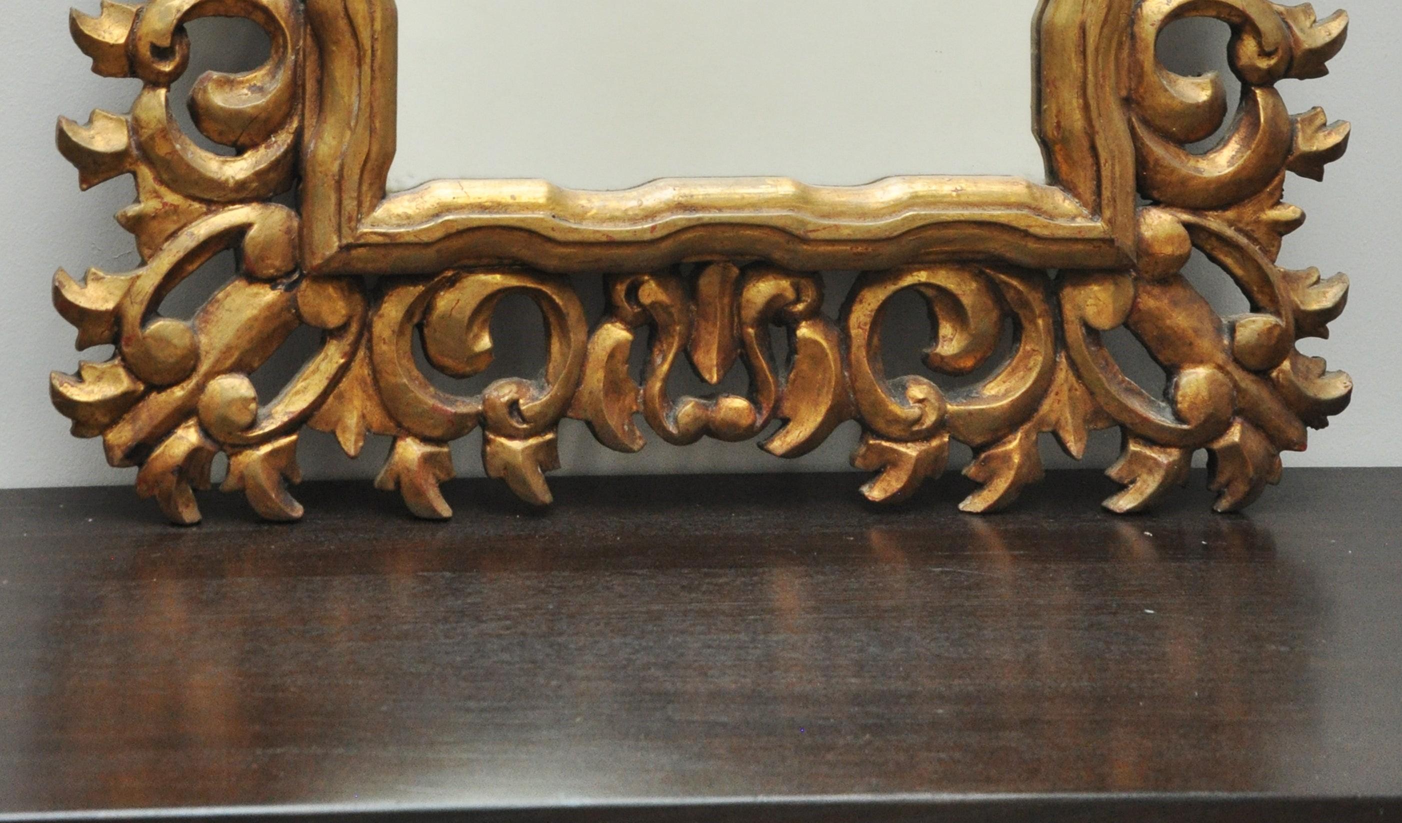 large overmantle mirror