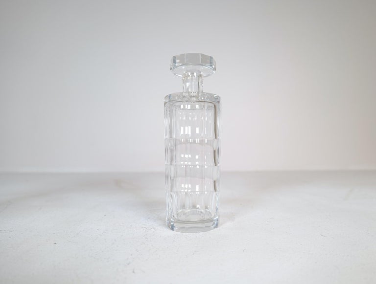 Mid-Century Orrefors Kosta and Johansfors Crystal Decanters with Stopper Sweden For Sale 2