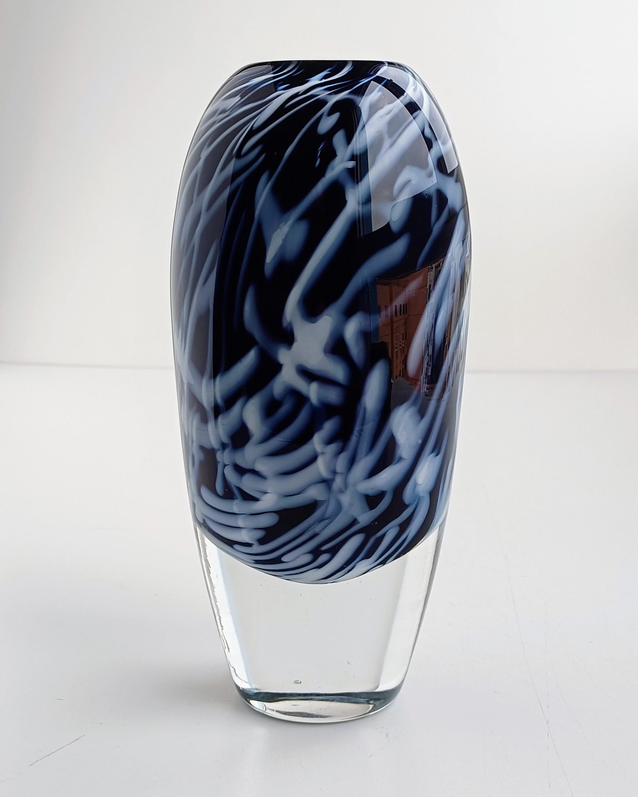 Scandinavian Modern Art Glass Orrefors by Walter Johansson, Signed and Numbered For Sale 1