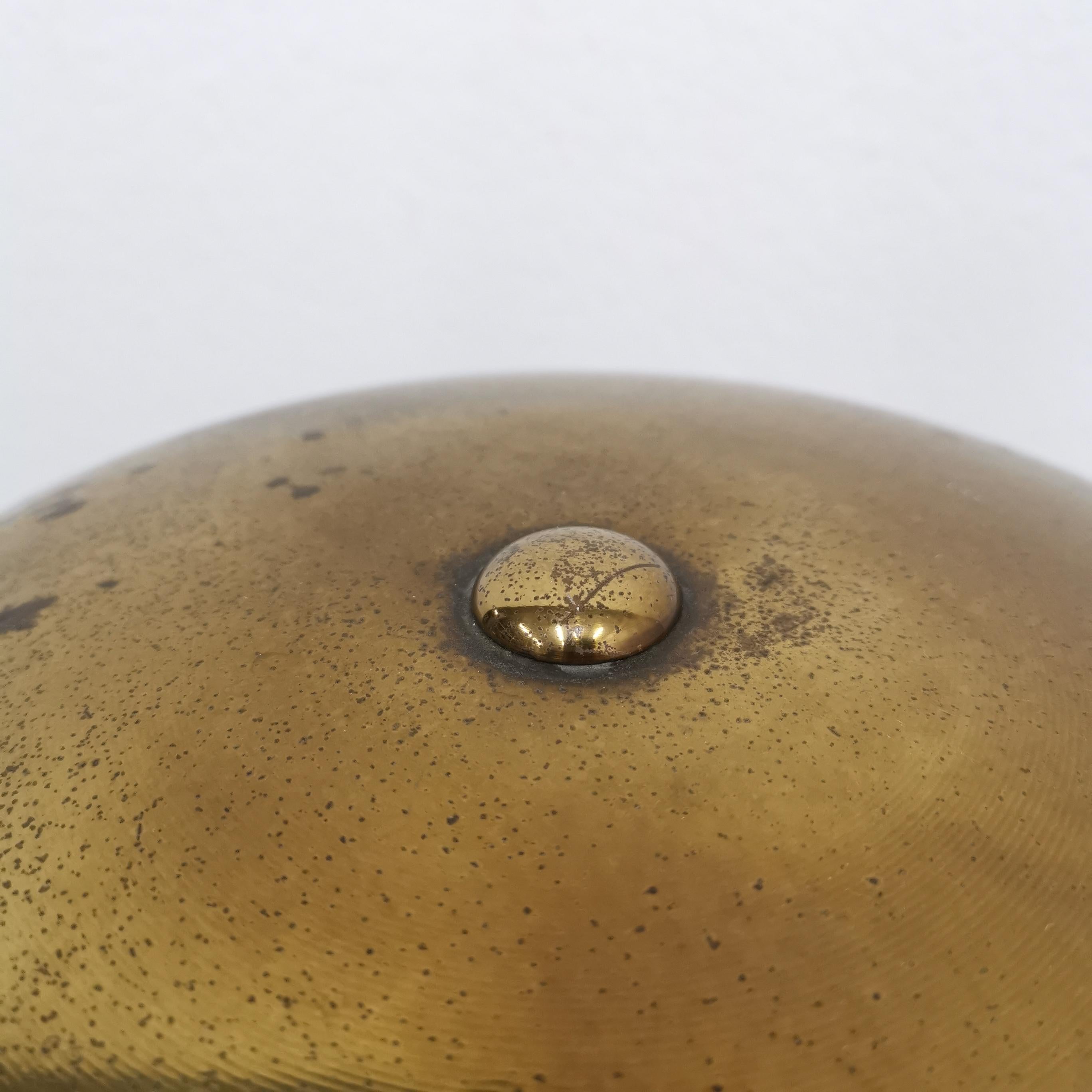 Mid-Century Oscar Torlasco Adjustable Brass Table Lamp 50s, Italy 6