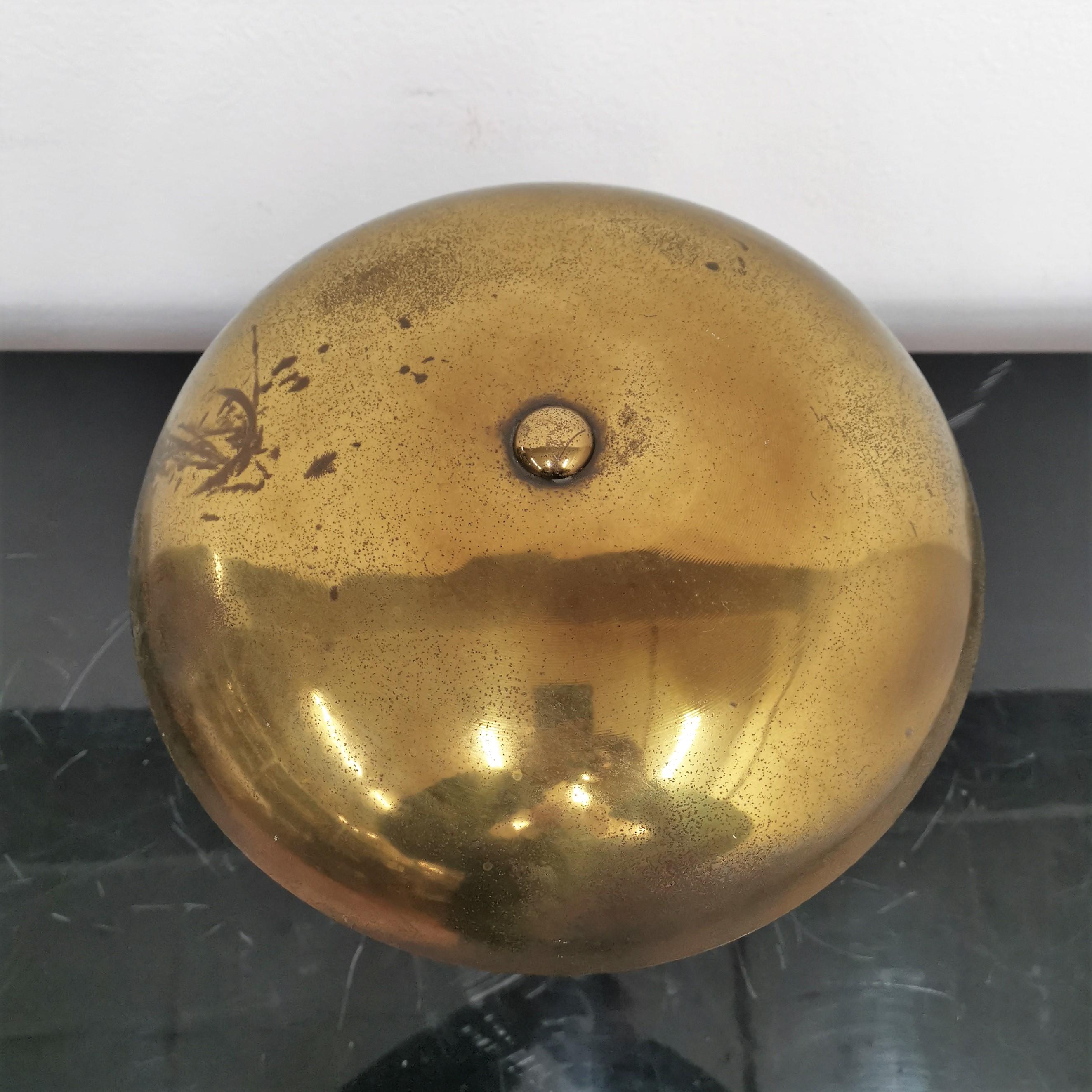 Mid-Century Oscar Torlasco Adjustable Brass Table Lamp 50s, Italy 10