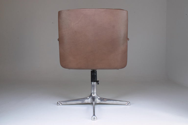 Mid-Century Modern Midcentury Osvaldo Borsani Office Chair, 1960s