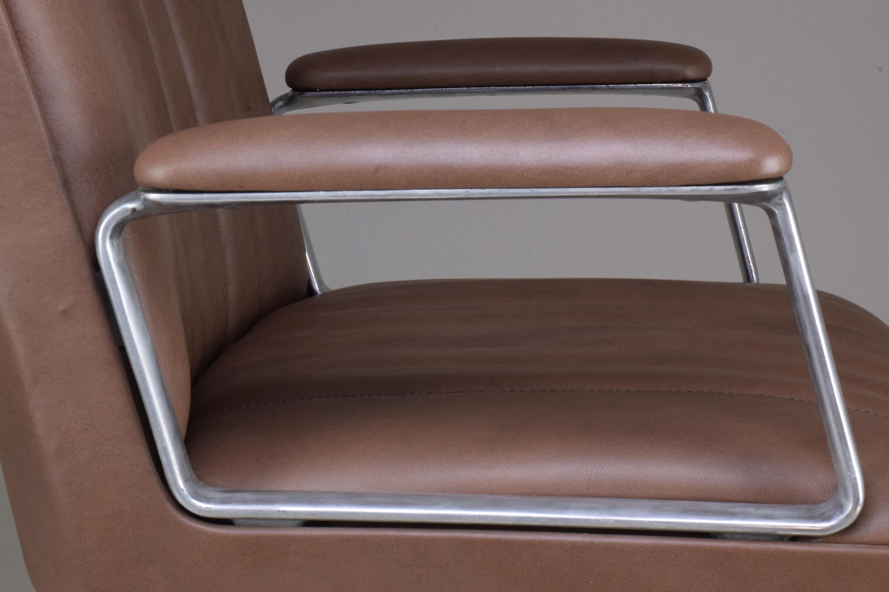 Mid-Century Modern Midcentury Osvaldo Borsani Office Chair, 1960s