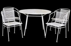 Mid-Century Outdoor Dining Set