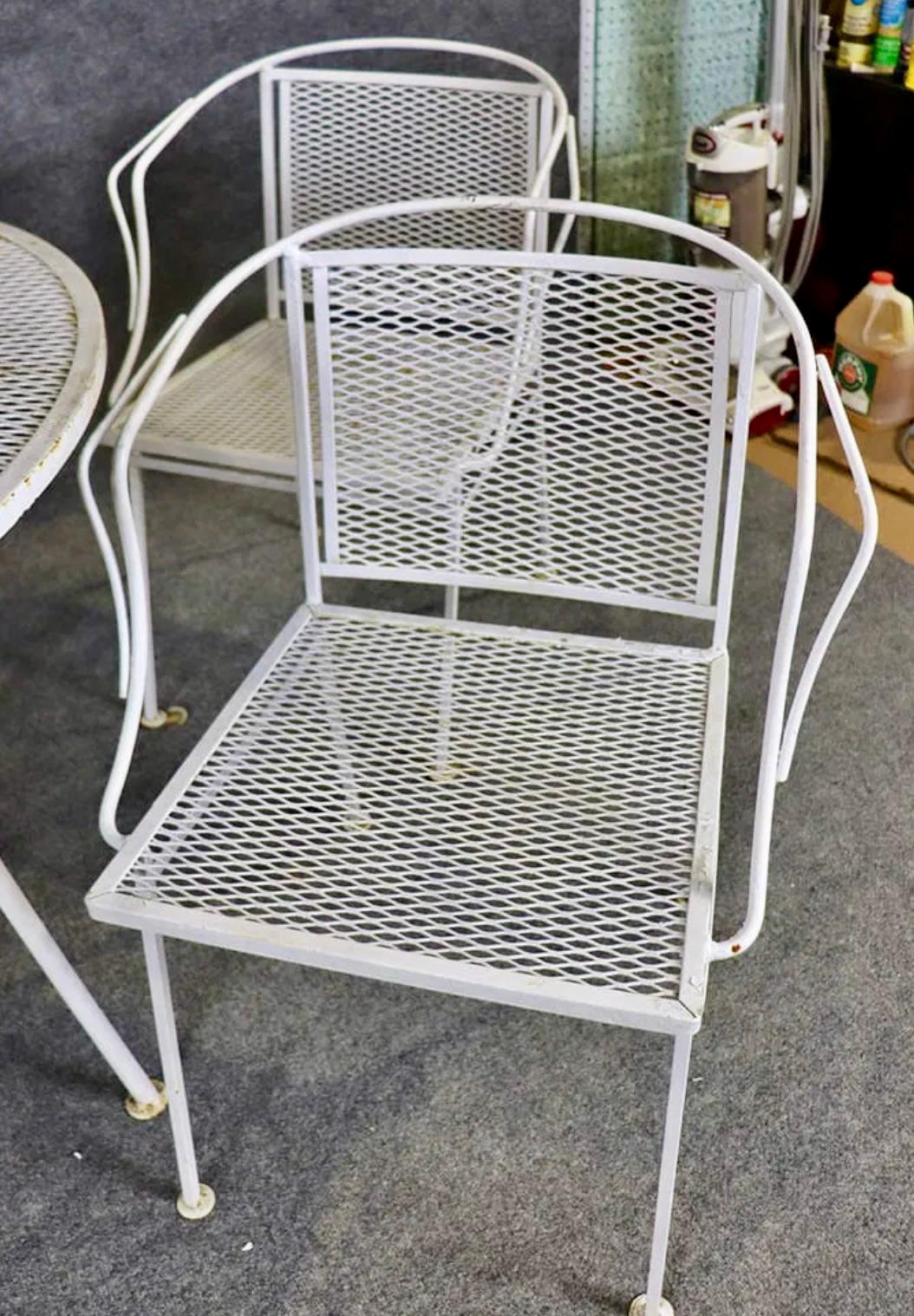 Mid-Century moderno Set da pranzo per esterni di metà secolo in vendita