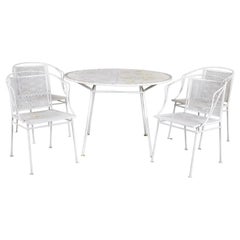 Ensemble de salle à manger d'extérieur Mid-Century