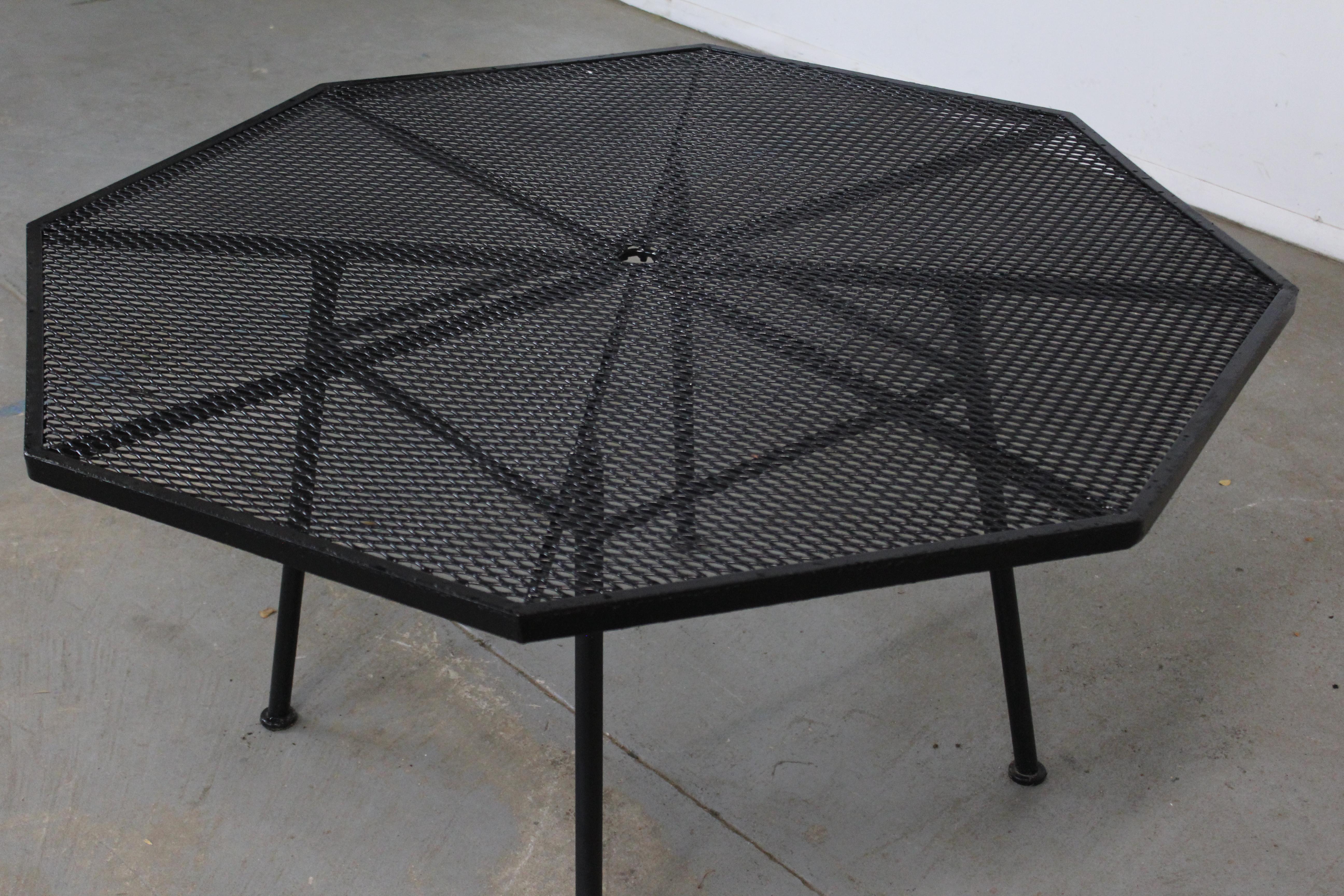 octagon patio table