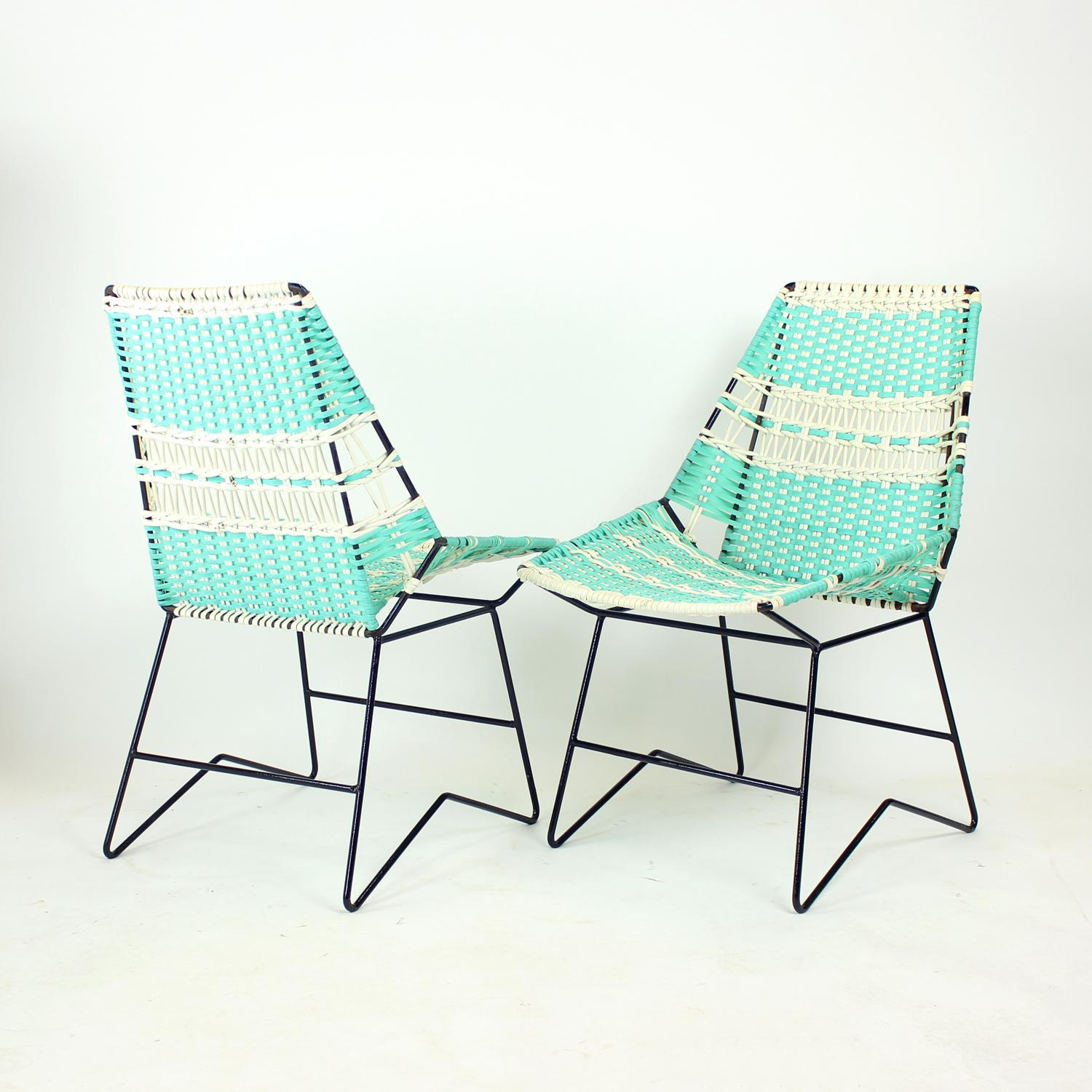 Mid Century Sitzgarnitur für draußen, Tschechoslowakei, 1960er Jahre im Angebot 1