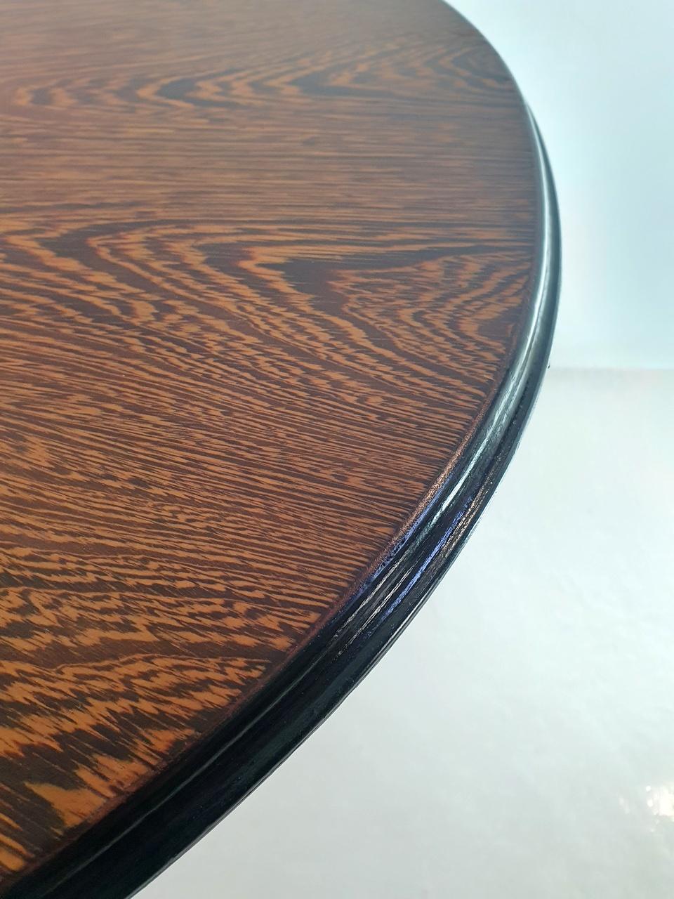Brass Mid Century Oval Dining Table Italy For Sale