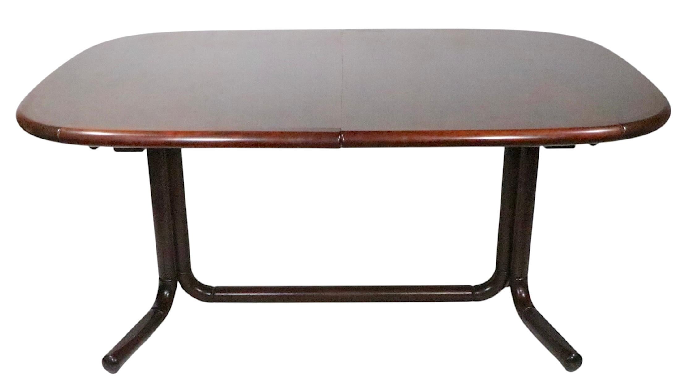 Palo de rosa ovalado de mediados de siglo  Mesa de comedor moderna danesa de Boltinge c. 1960/70 en venta 8