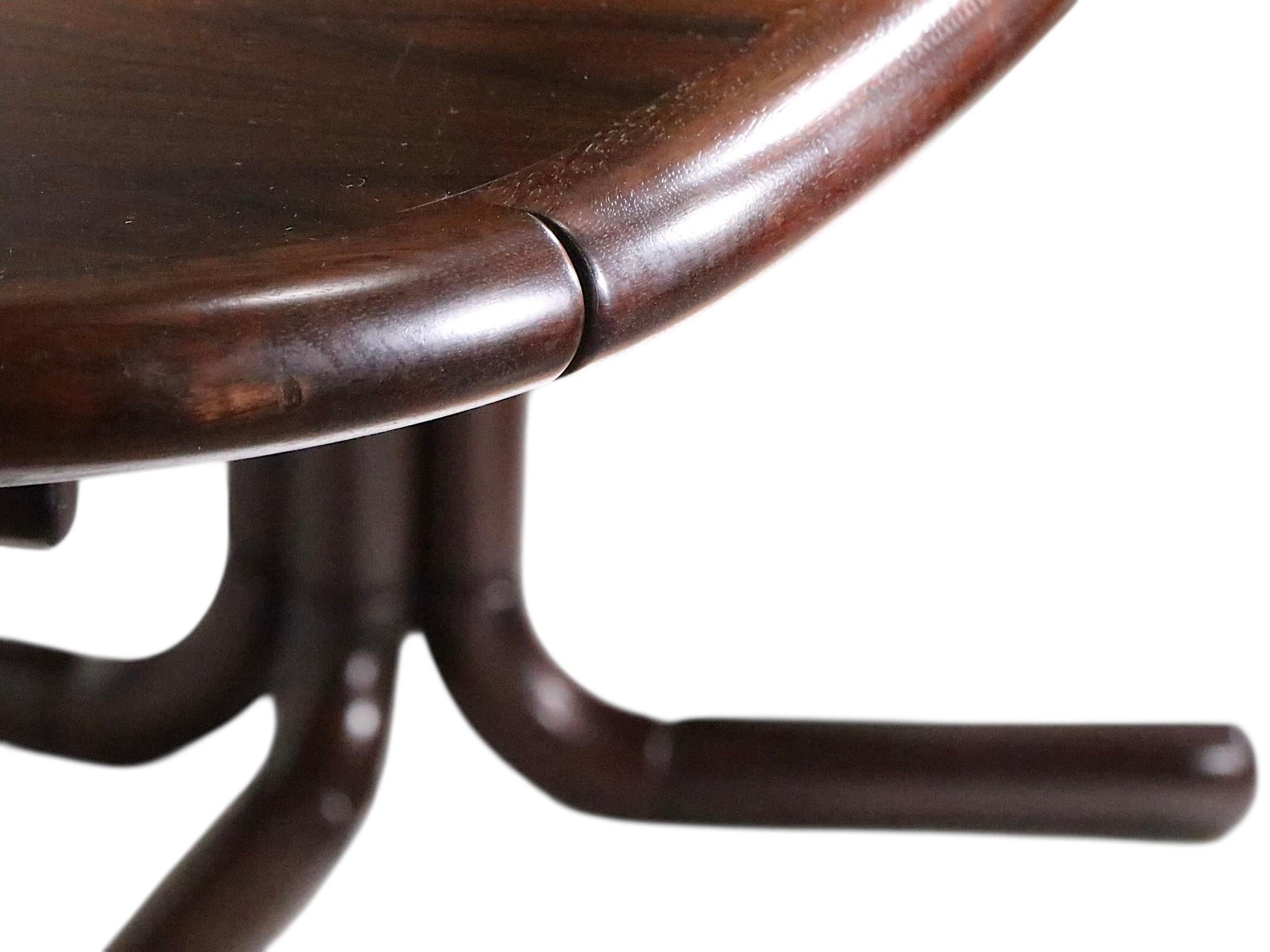 Palo de rosa ovalado de mediados de siglo  Mesa de comedor moderna danesa de Boltinge c. 1960/70 en venta 2
