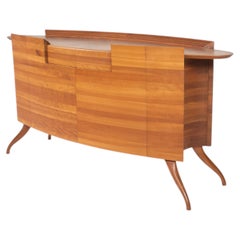Mid-Century Oval Sideboard by Ceccotti Collezioni