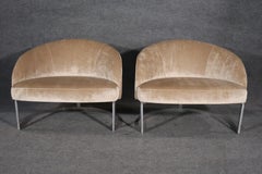 Mid-Century Oversized Club Chairs