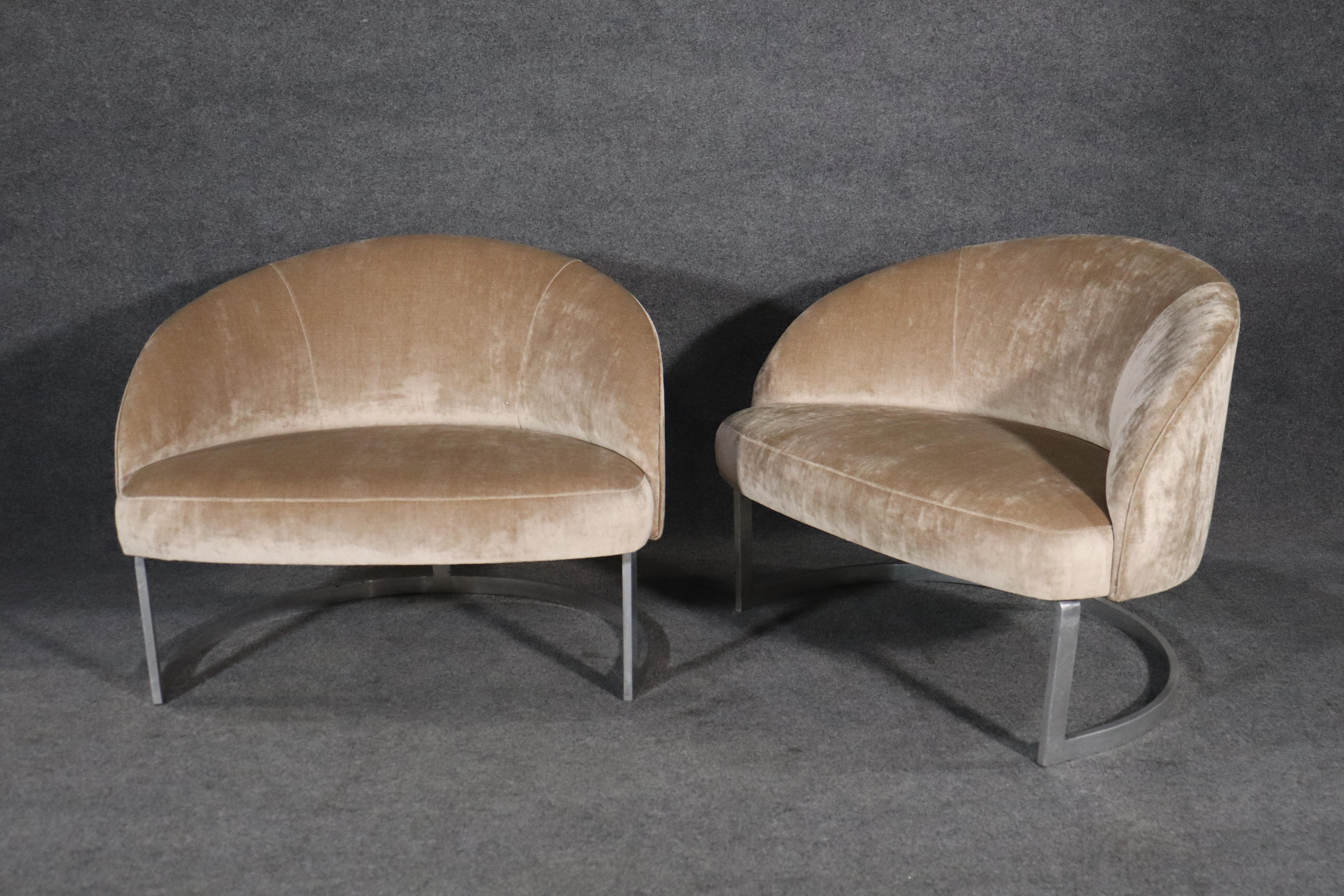 Mid-Century Modern Mid-Century Oversized Club Chairs For Sale