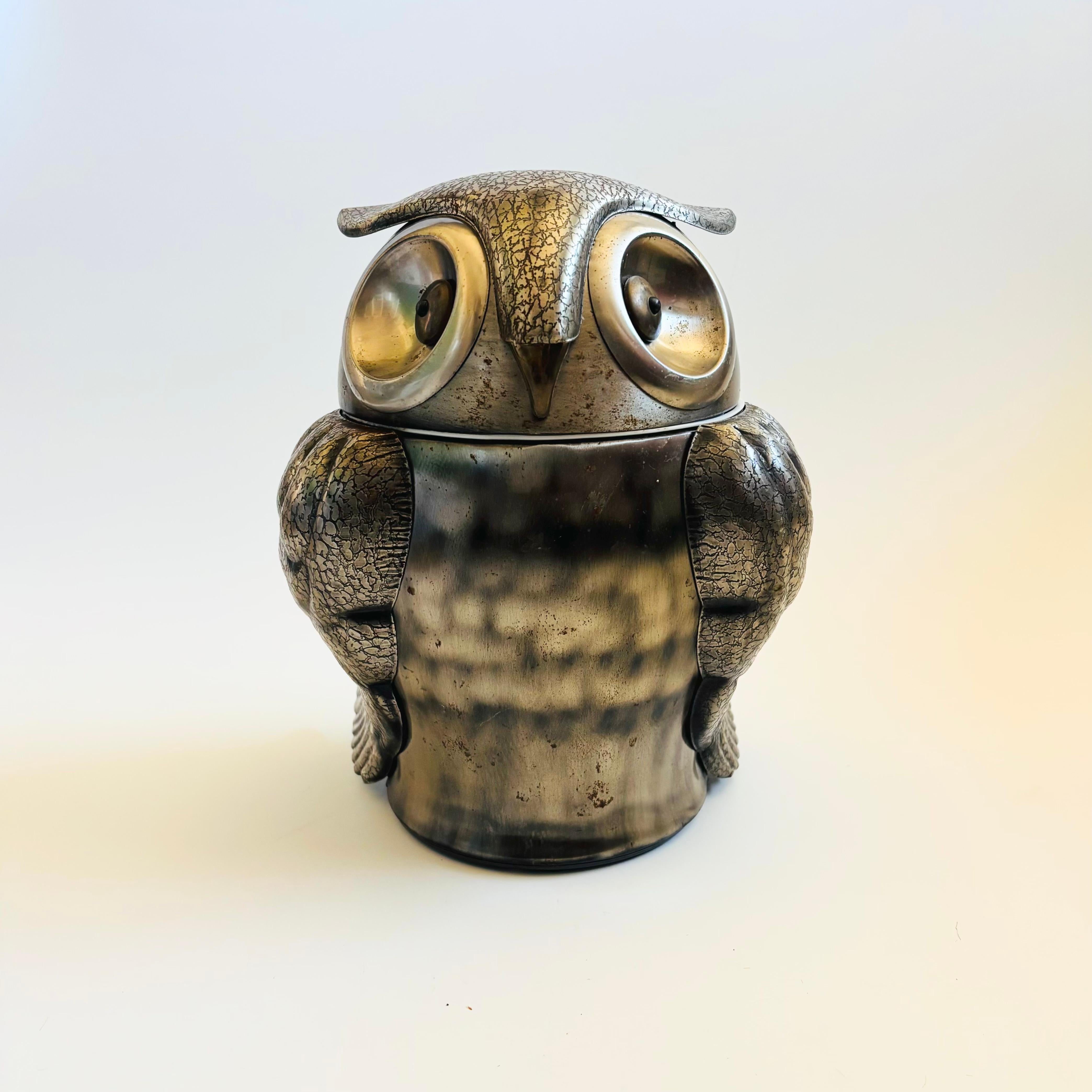 Mid-Century Modern Mid Century Owl Ice Bucket by Seymour Mann For Sale